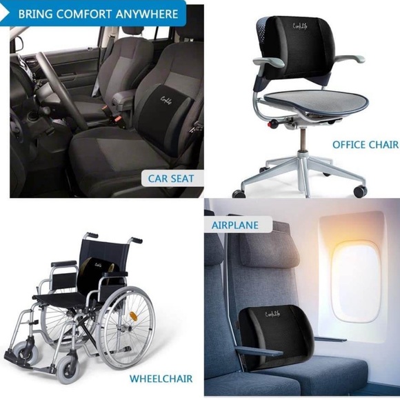 Great Gift!! NWT lumbar support cushion - Picture 5 of 7